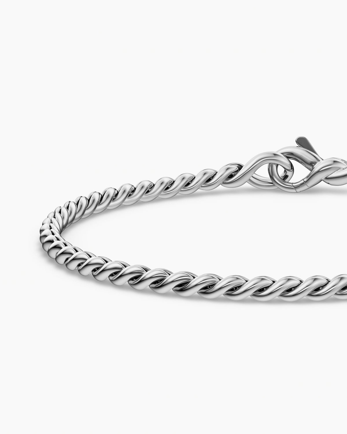 David Yurman Sculpted Cable Chain Bracelet in Sterling Silver, 2.7mm David Yurman Women’s