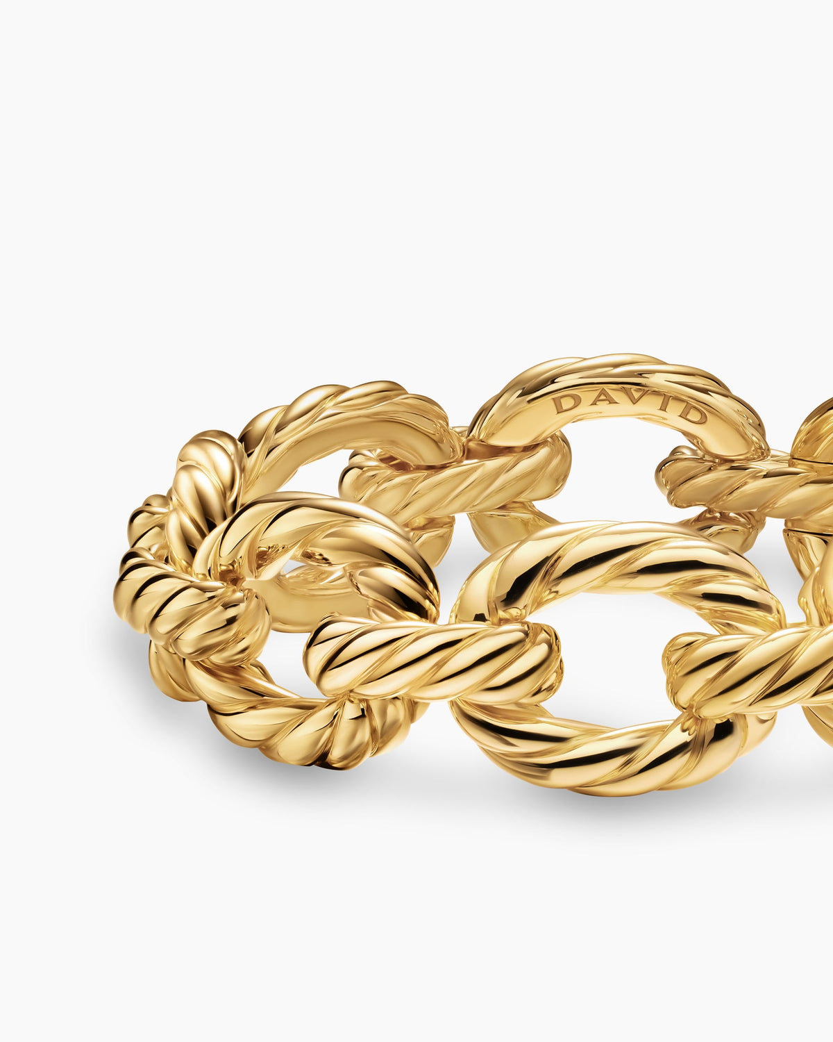 David Yurman Sculpted Cable Oval Link Bracelet David Yurman Women’s