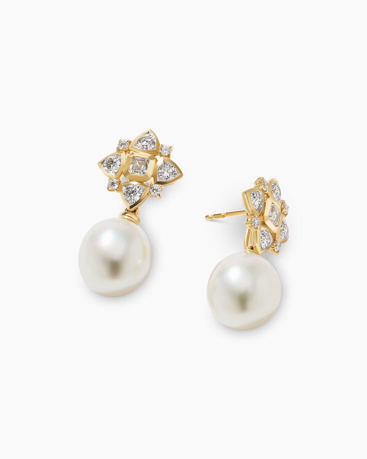 David Yurman Renaissance Pearl Trillion Drop Earrings David Yurman Women’s
