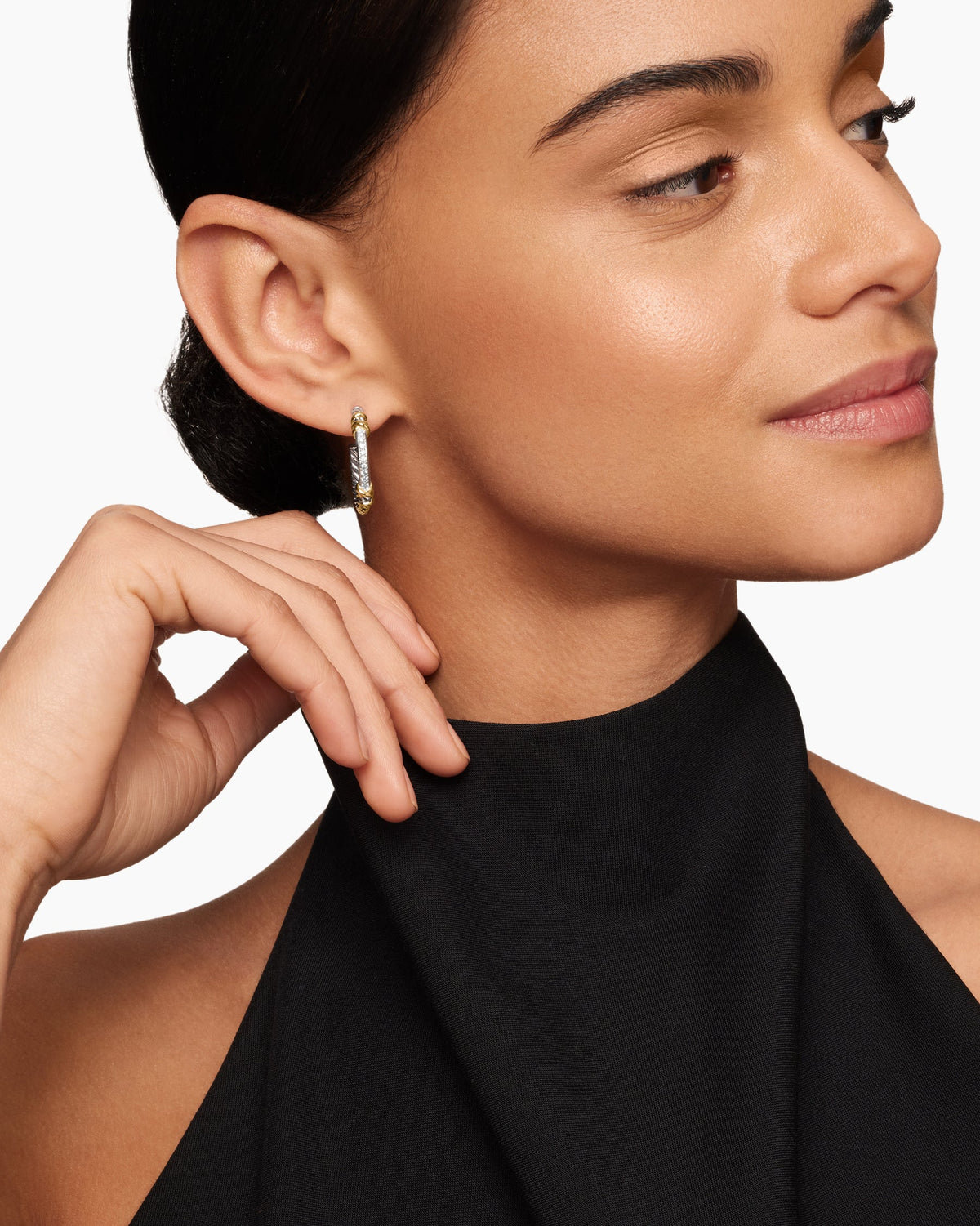 David Yurman Petite Helena Wrap Hoop Earrings David Yurman Women’s