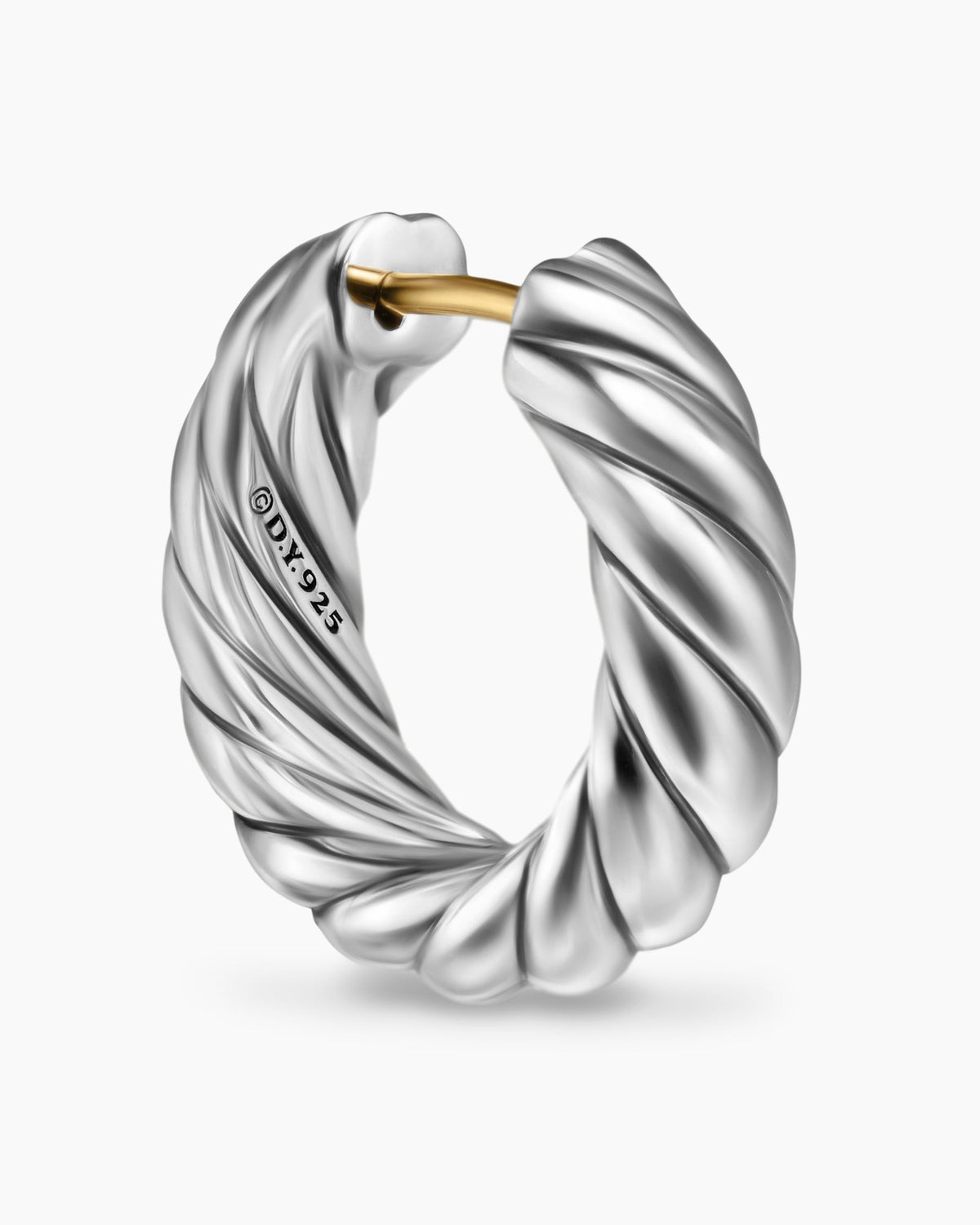 David Yurman Sculpted Cable Hoop Earrings David Yurman Women’s