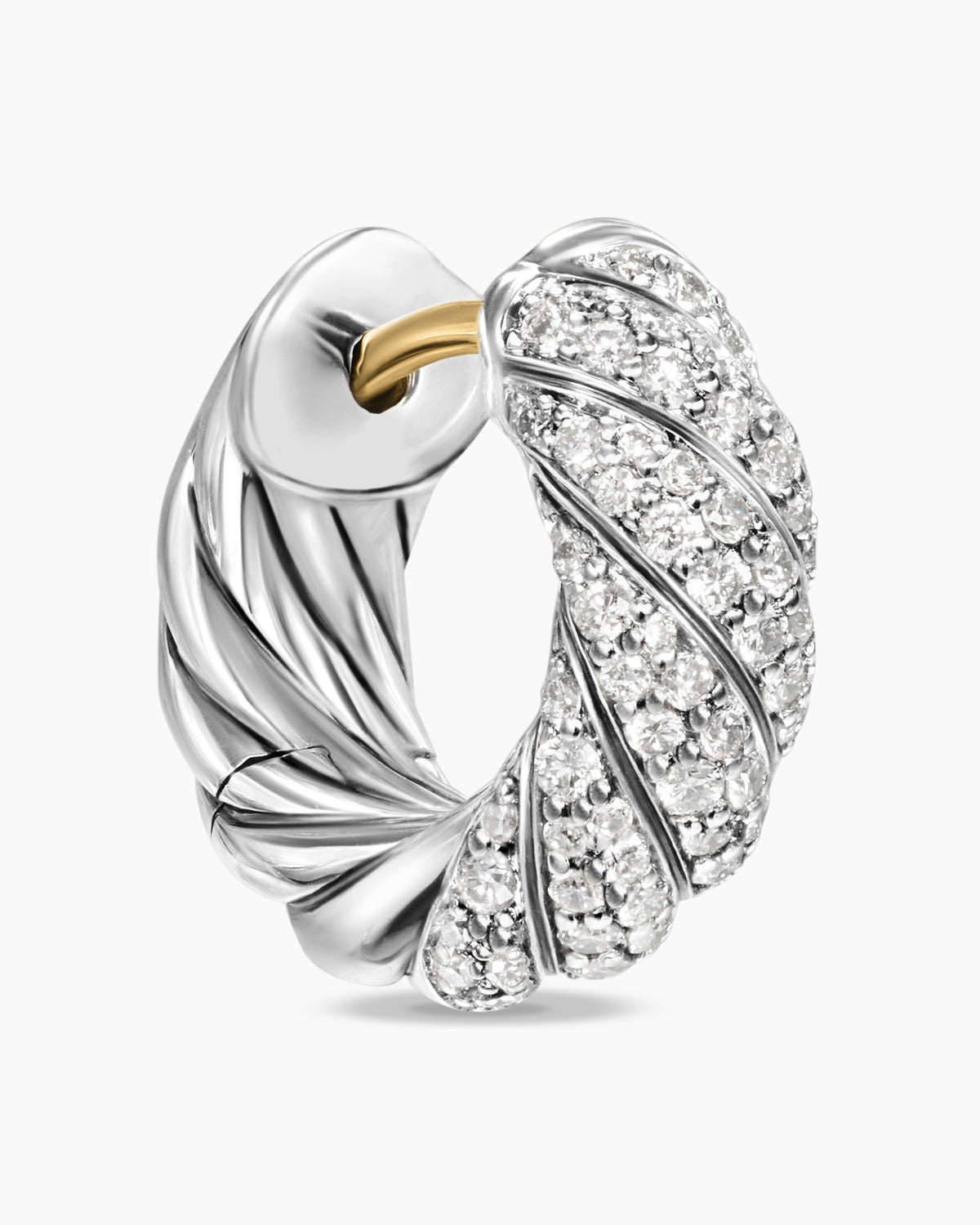David Yurman Sculpted Cable Hoop Earrings David Yurman Women’s