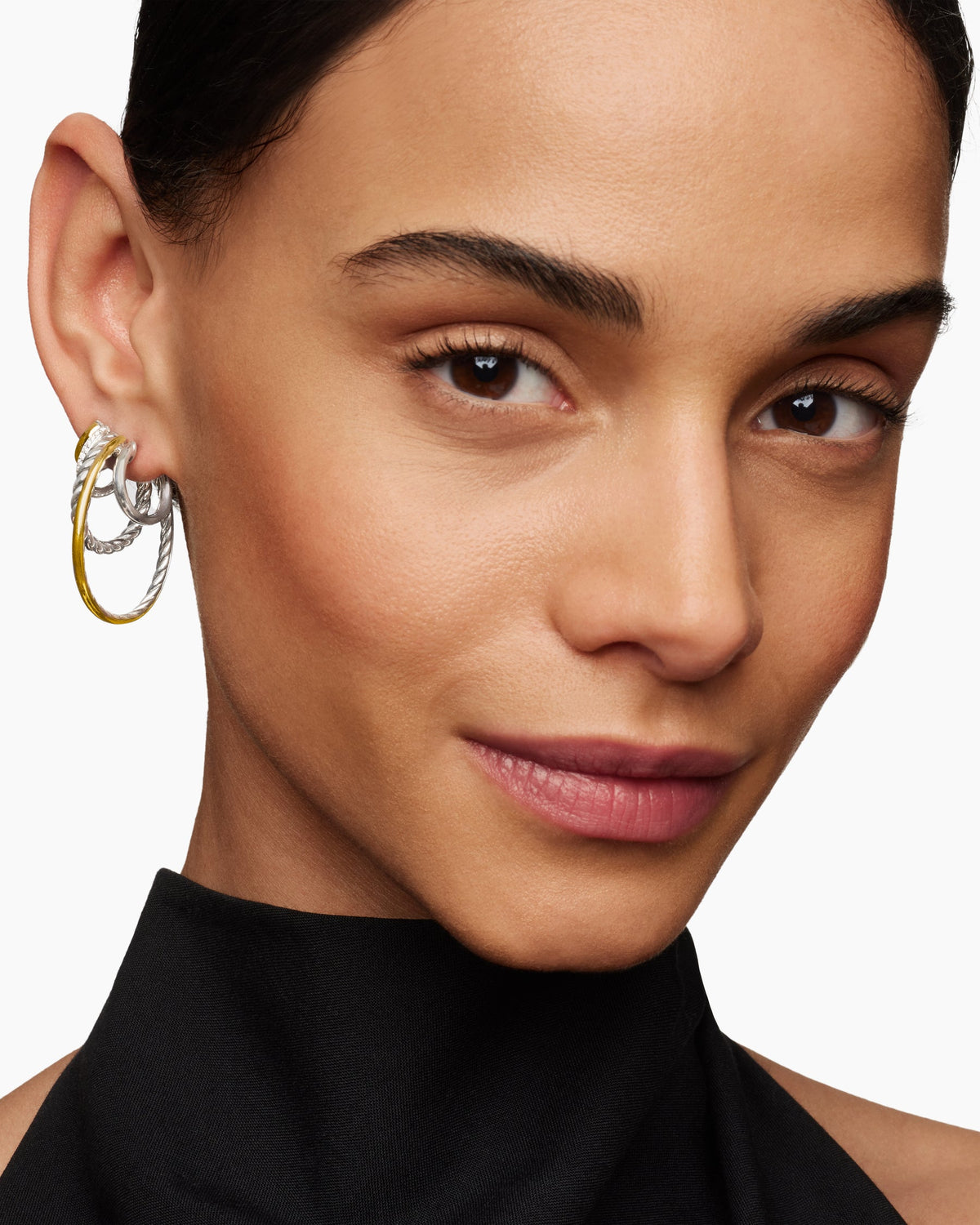 David Yurman DY Mercer Multi Hoop Earrings David Yurman Women’s