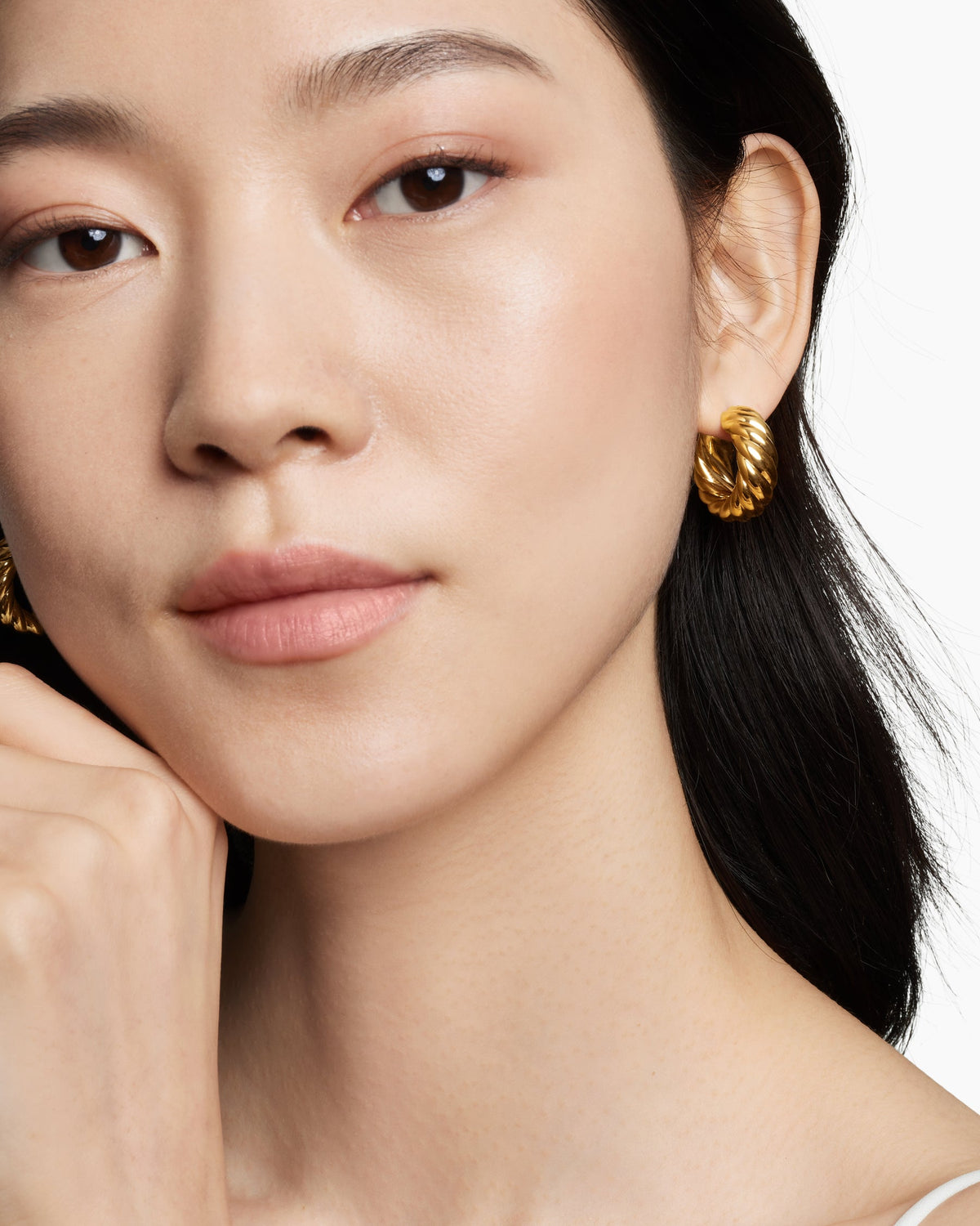 David Yurman Sculpted Cable Hoop Earrings David Yurman Women’s