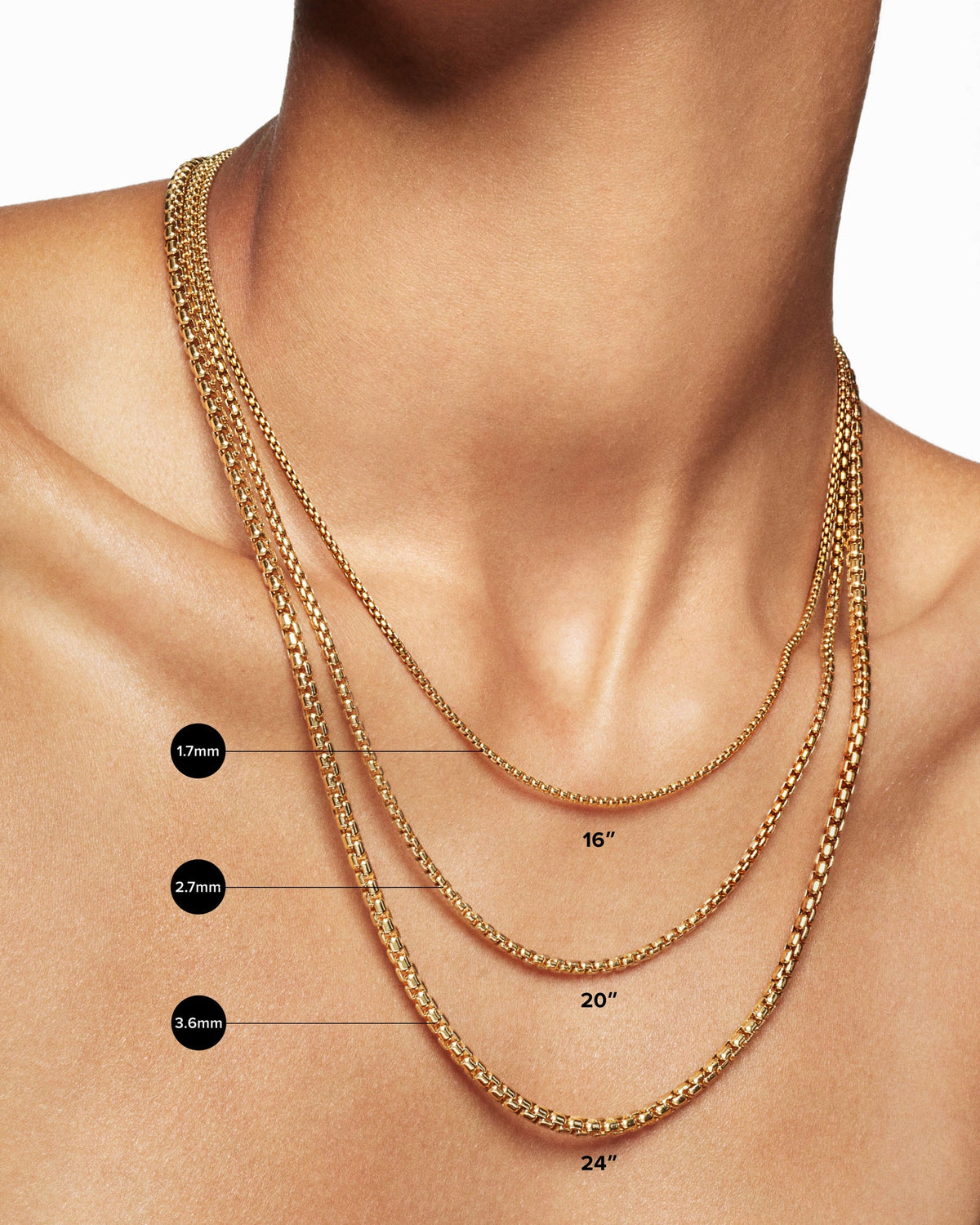 David Yurman Box Chain Necklace David Yurman Women’s