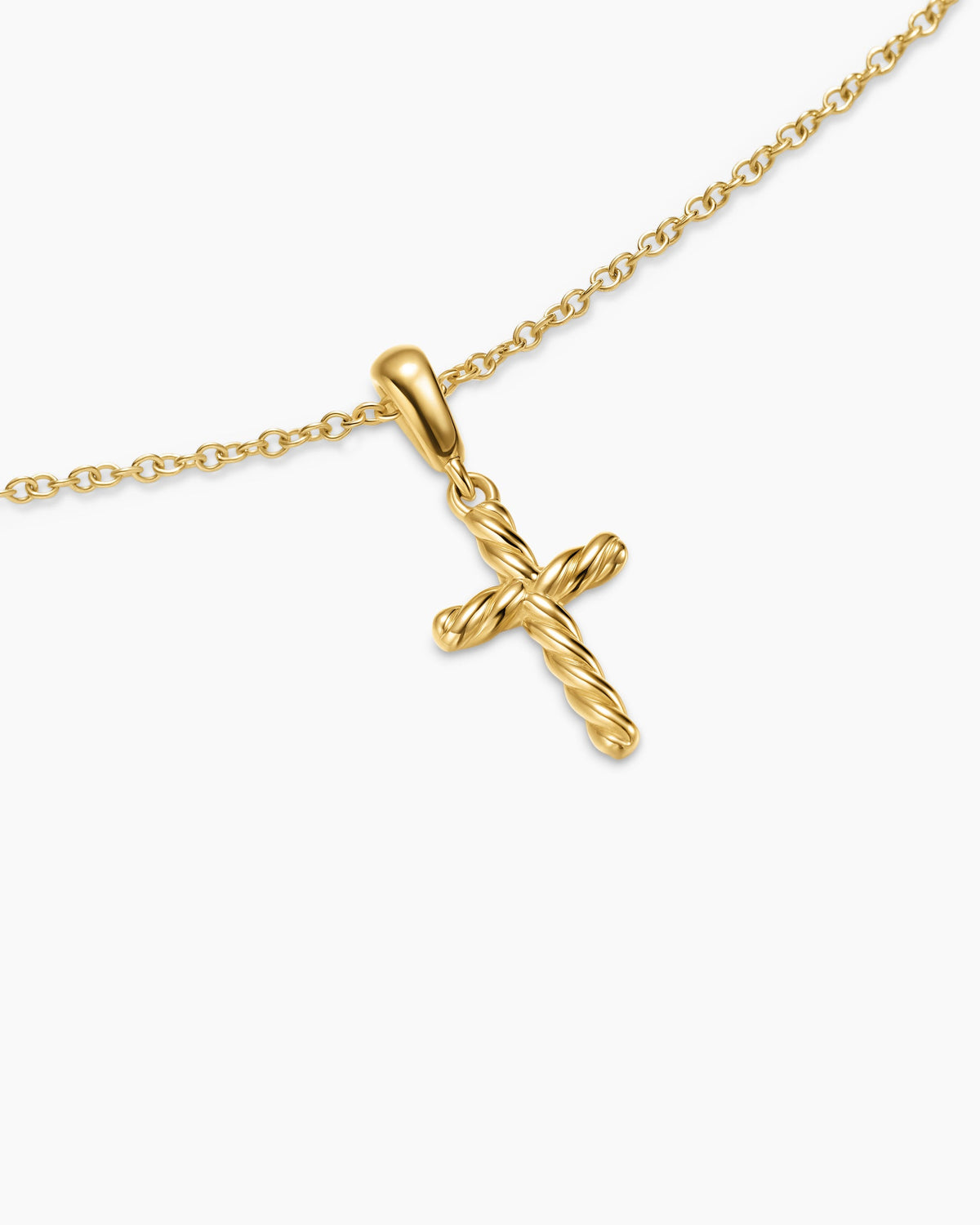 David Yurman Cable Cross Pendant Necklace David Yurman Women’s