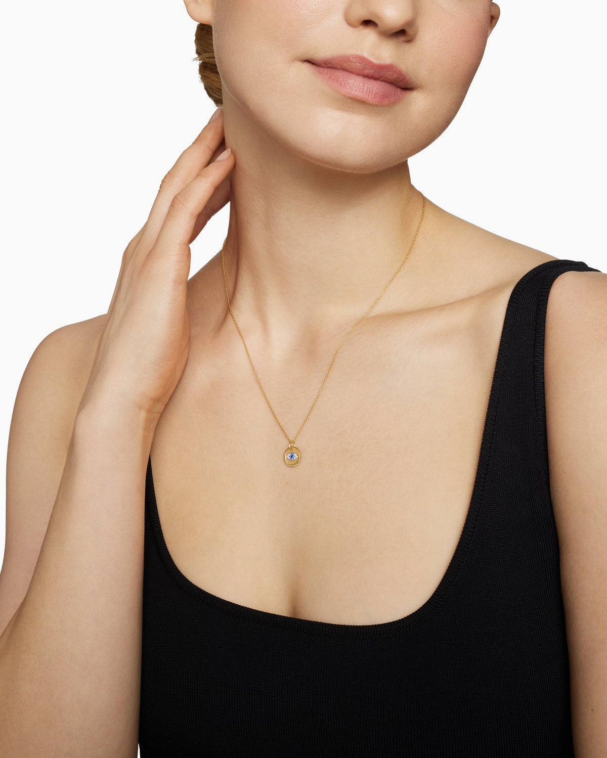 David Yurman Cable Collectibles Evil Eye Necklace David Yurman Women’s