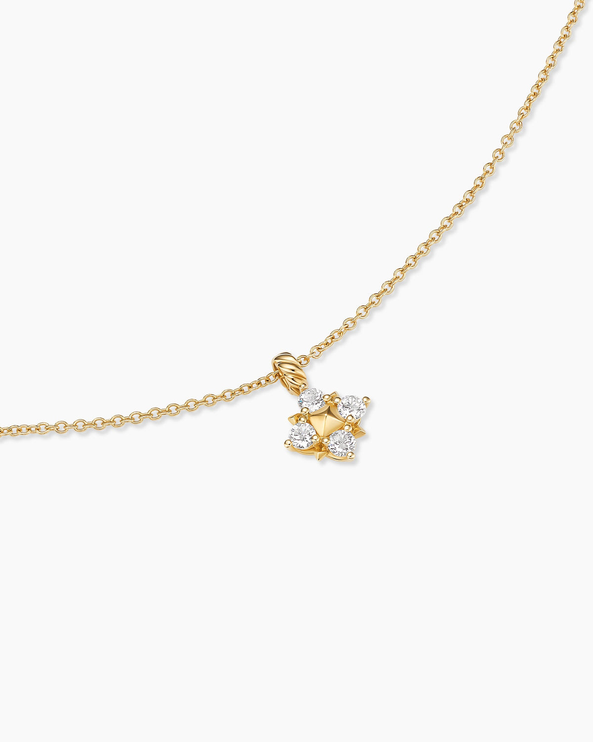 David Yurman Petite Modern Renaissance Pyramid Pendant Necklace David Yurman Women’s