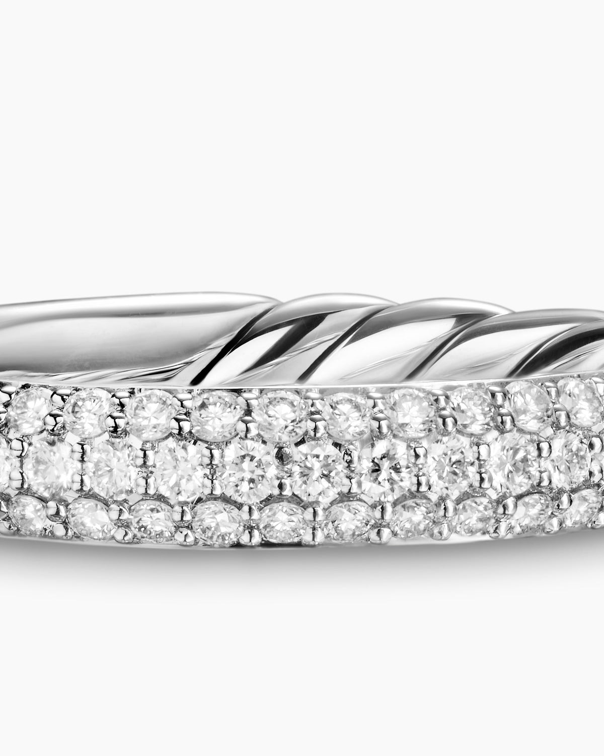 David Yurman DY Mercer Pavé Band Ring David Yurman Women’s