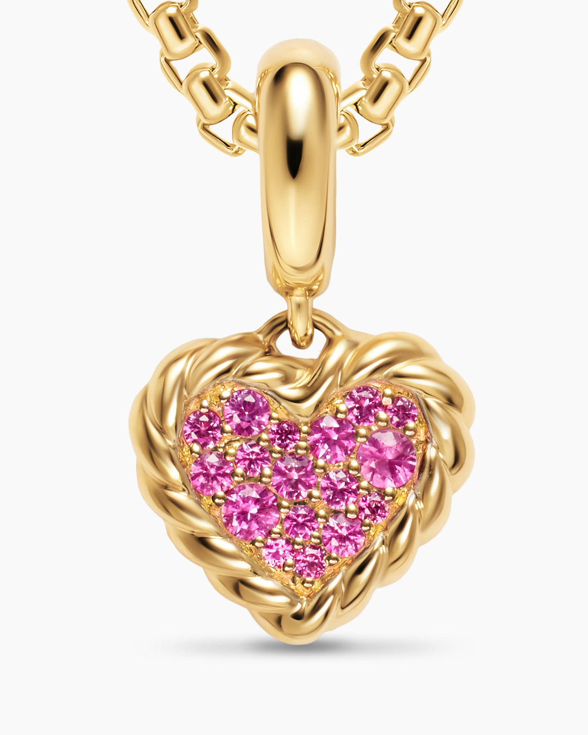 David Yurman Petite DY Elements Heart Plate Pendant David Yurman Women’s