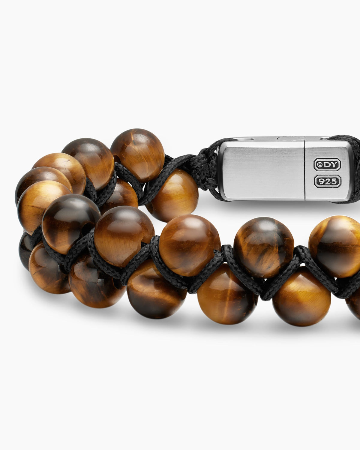 David Yurman Spiritual Beads Two Row Woven Bracelet David Yurman Men’s