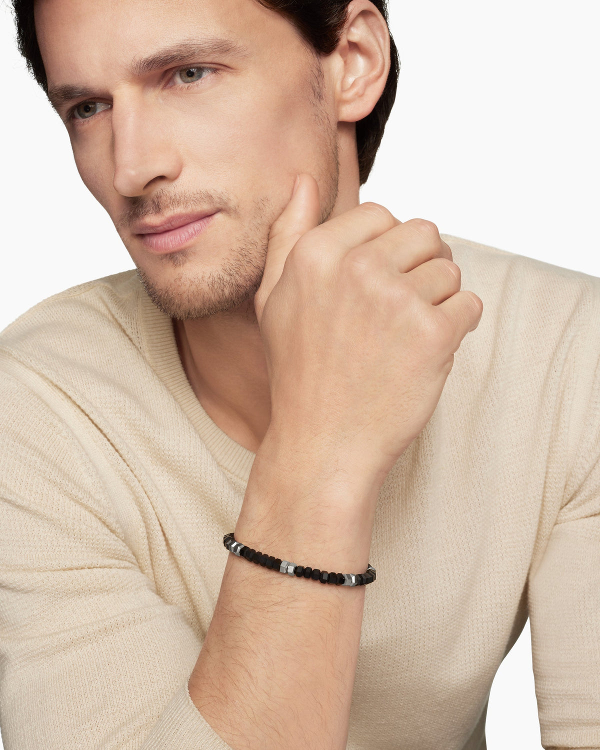 David Yurman Hex Bead Bracelet David Yurman Men’s