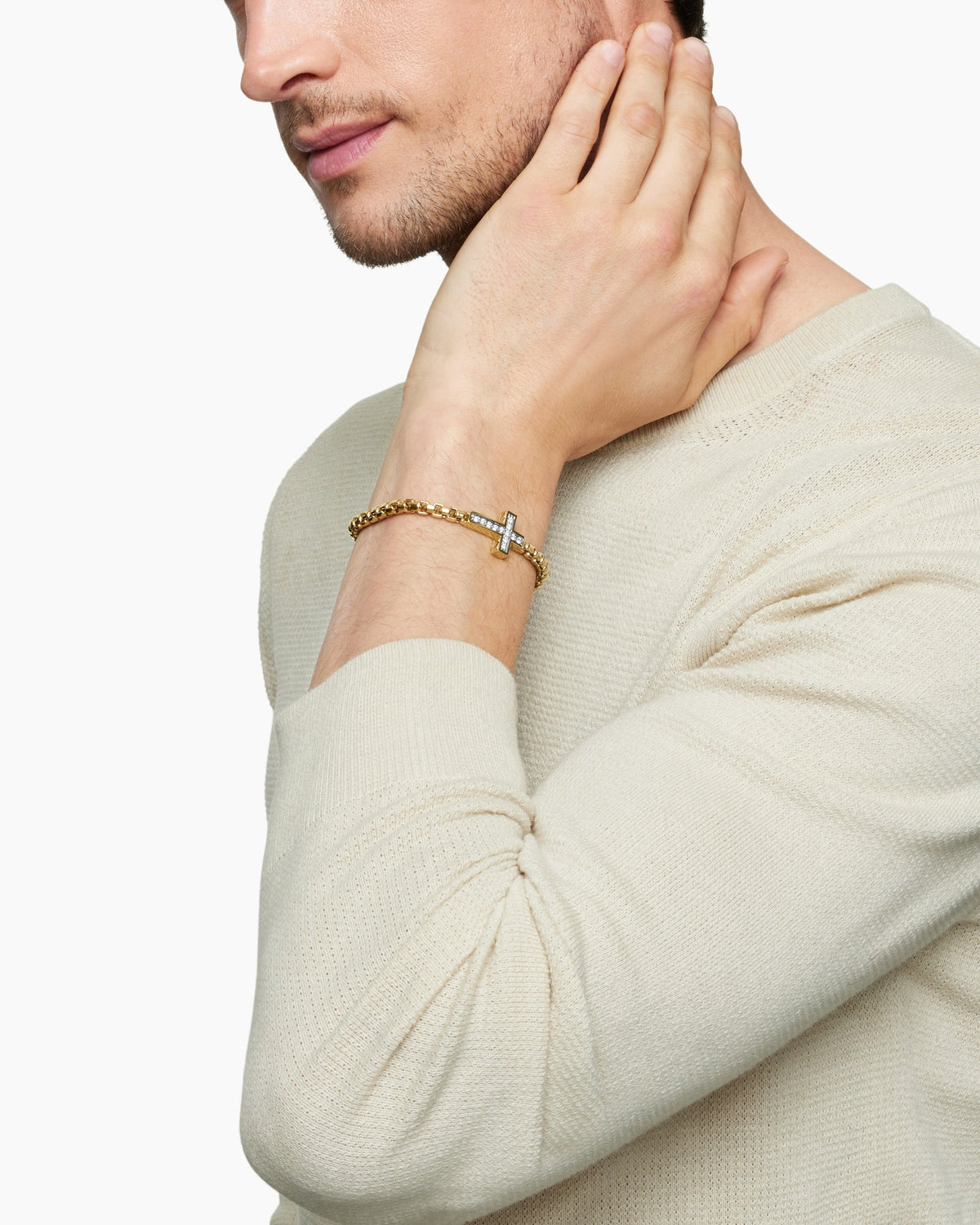 David Yurman Cross Station Bracelet David Yurman Men’s