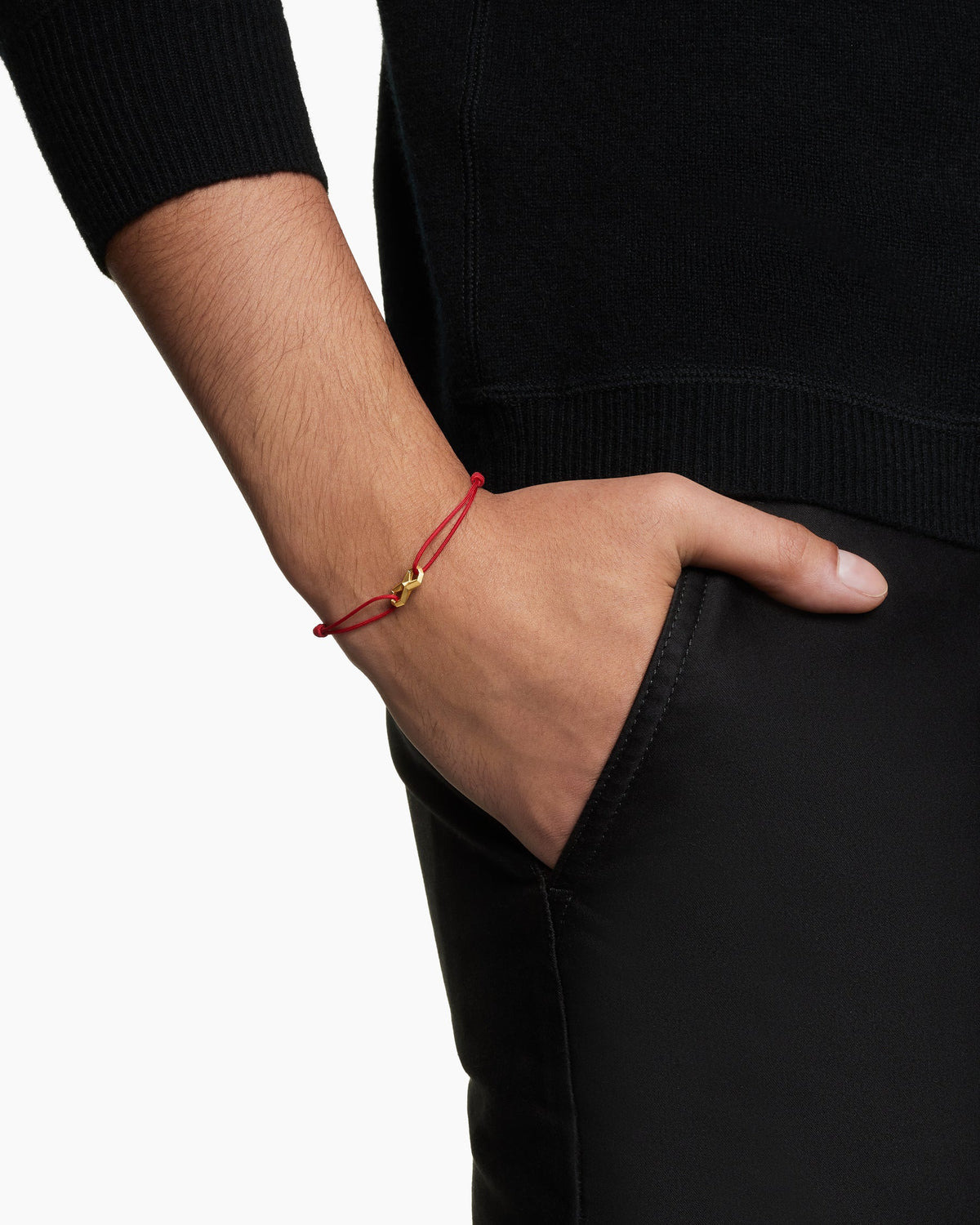 David Yurman Infinity Link Cord Bracelet David Yurman Men’s