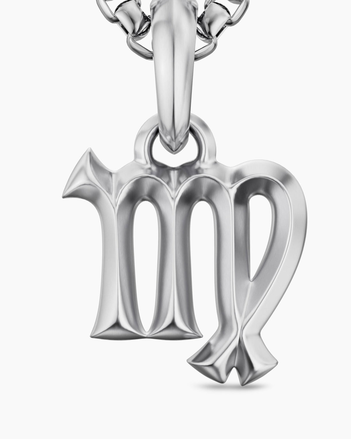 David Yurman Mens Virgo Amulet in Sterling Silver, 18.2mm David Yurman Men’s