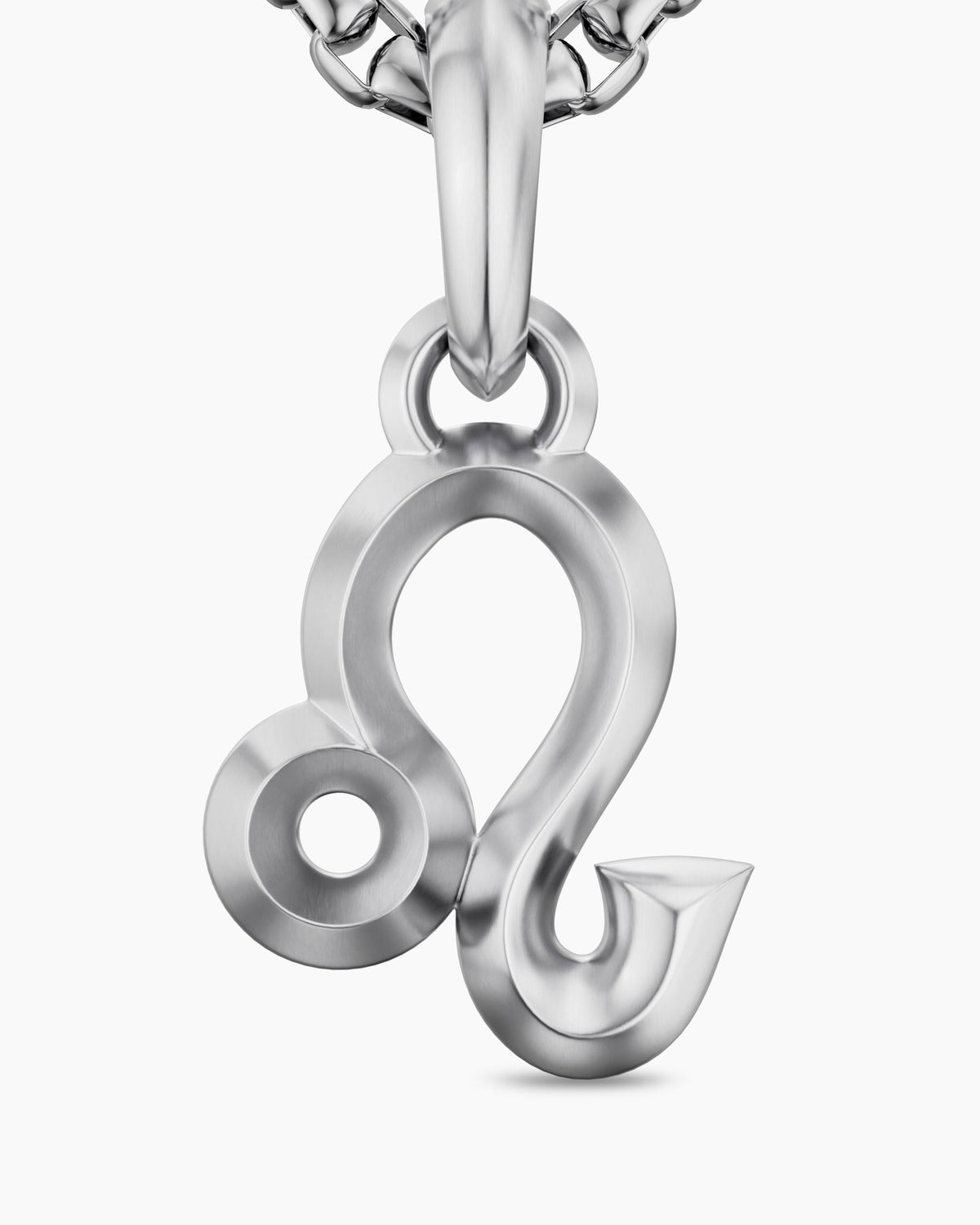 David Yurman Mens Leo Amulet in Sterling Silver, 19.8mm David Yurman Men’s