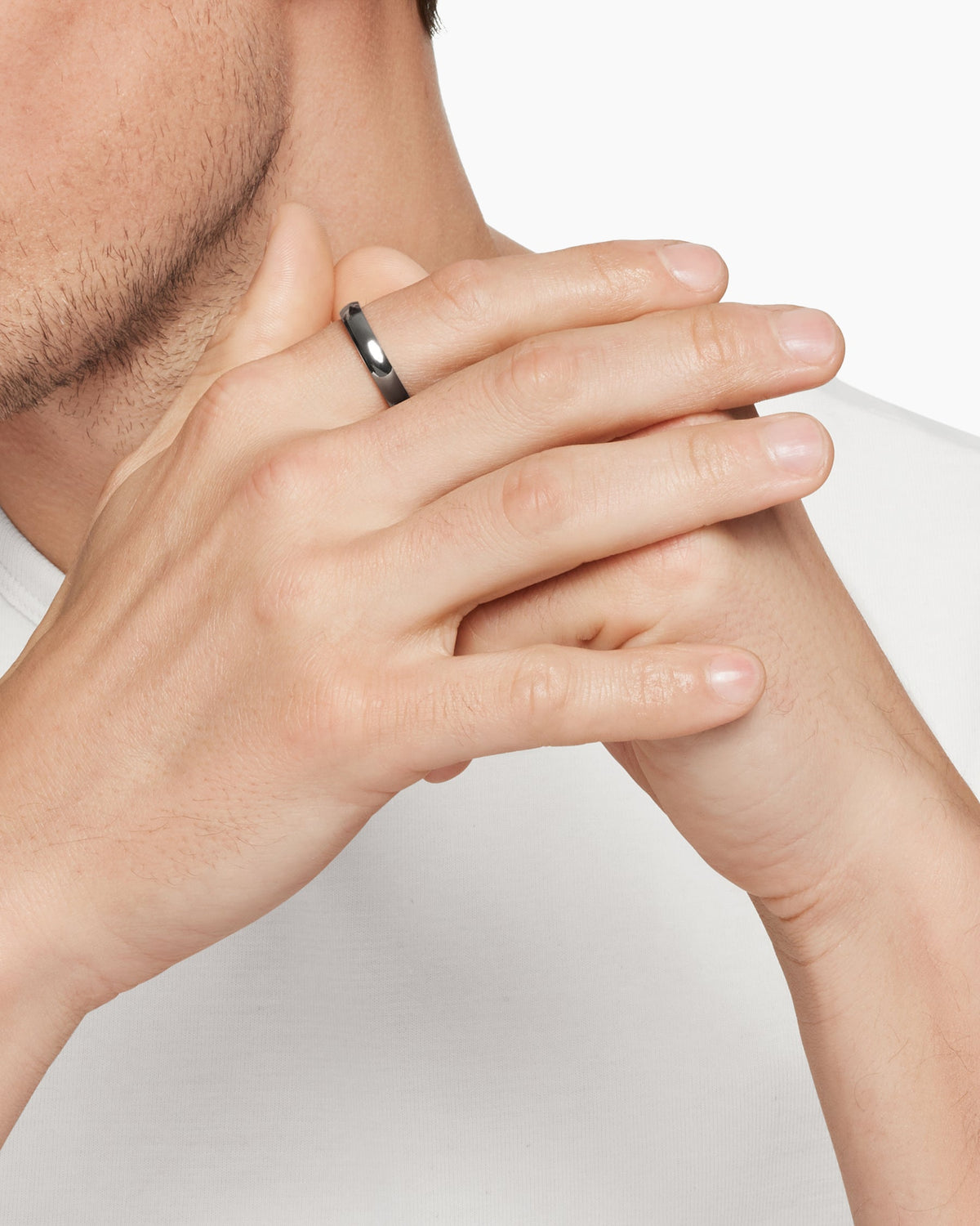 David Yurman DY Classic Band Ring David Yurman Men’s|Wedding