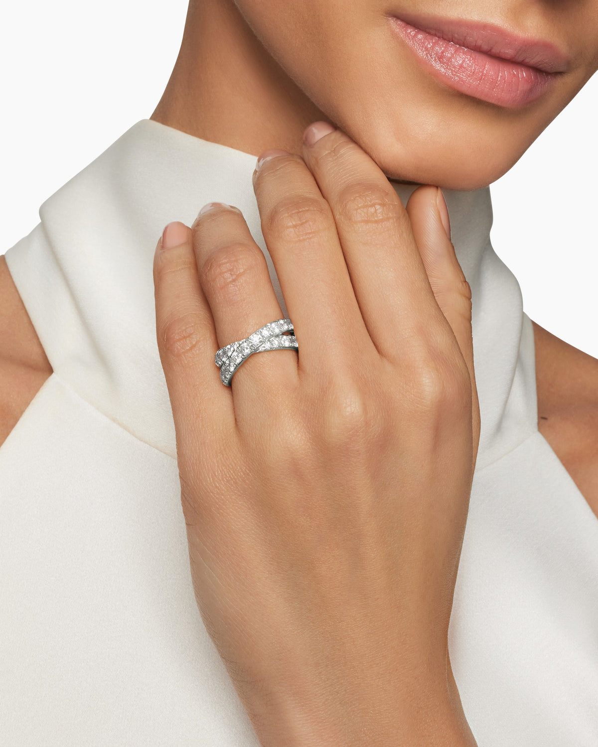 David Yurman DY Crossover Band Ring David Yurman Wedding