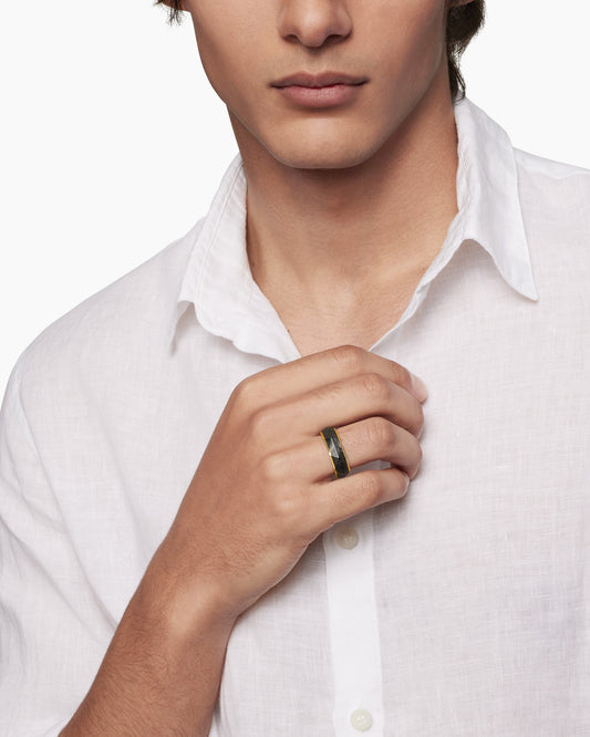 David Yurman Torqued Faceted Band Ring David Yurman Wedding