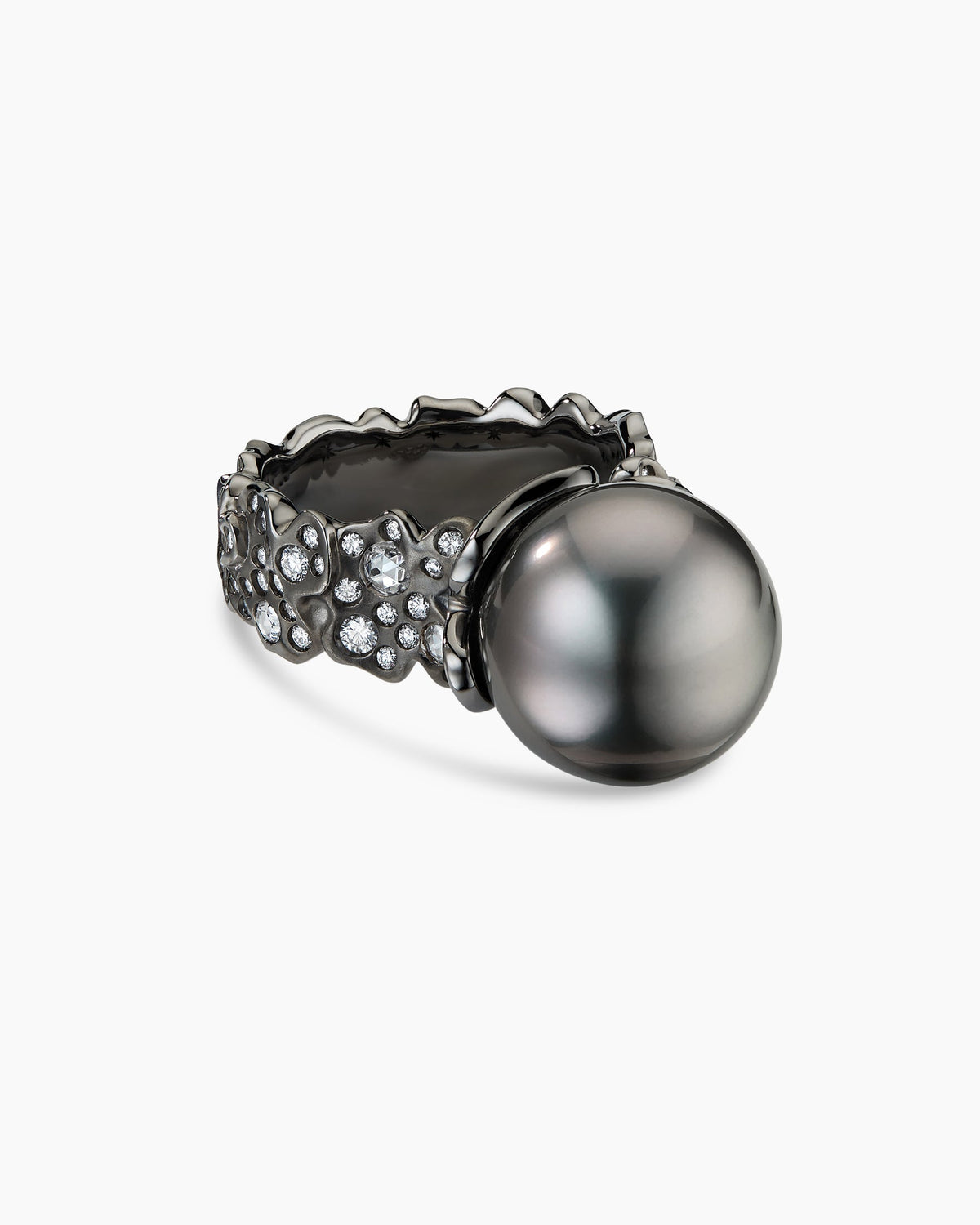 David Yurman Petals and Pearl Ring David Yurman High Jewelry