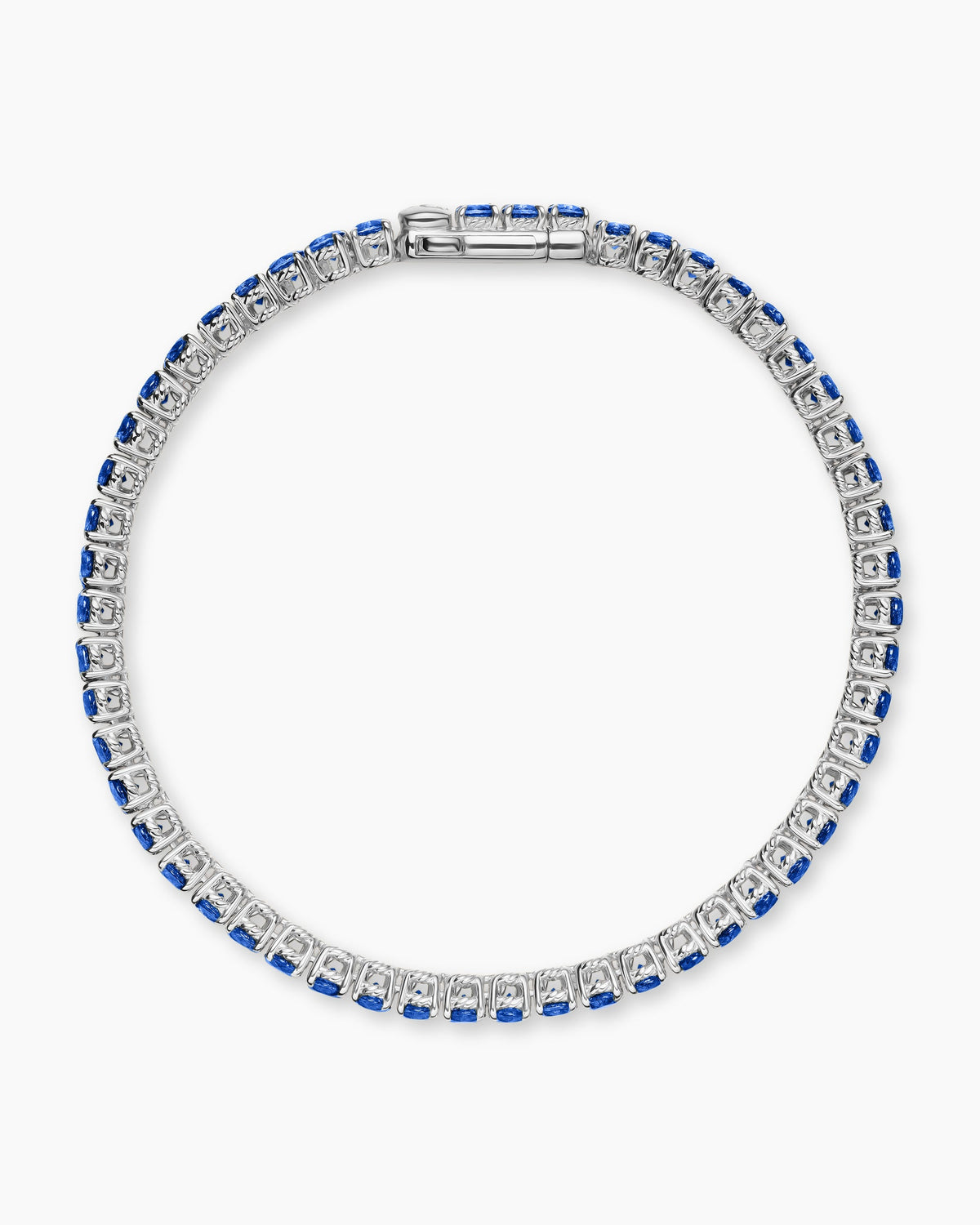 David Yurman Tennis Bracelet in 18K White Gold, 3mm David Yurman Women’s