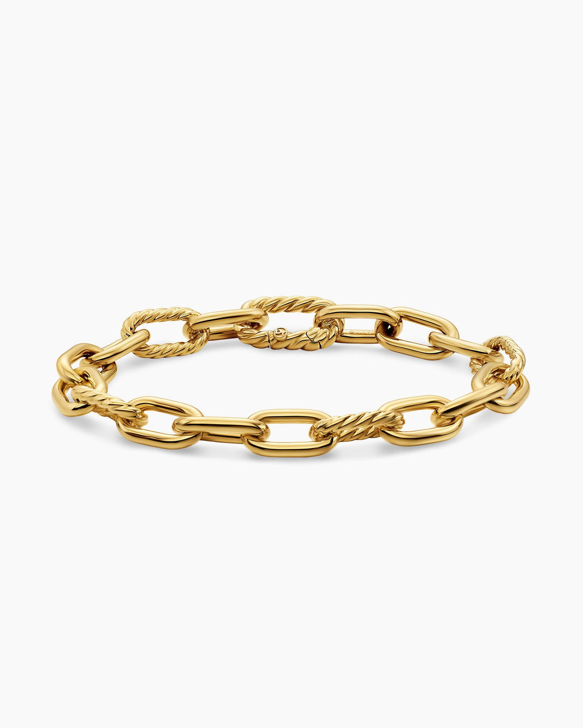 David Yurman DY Madison Chain Bracelet in 18K Yellow Gold, 8.5mm David Yurman Women’s