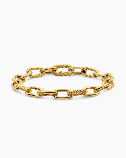 David Yurman DY Madison Chain Bracelet in 18K Yellow Gold, 8.5mm David Yurman Women’s