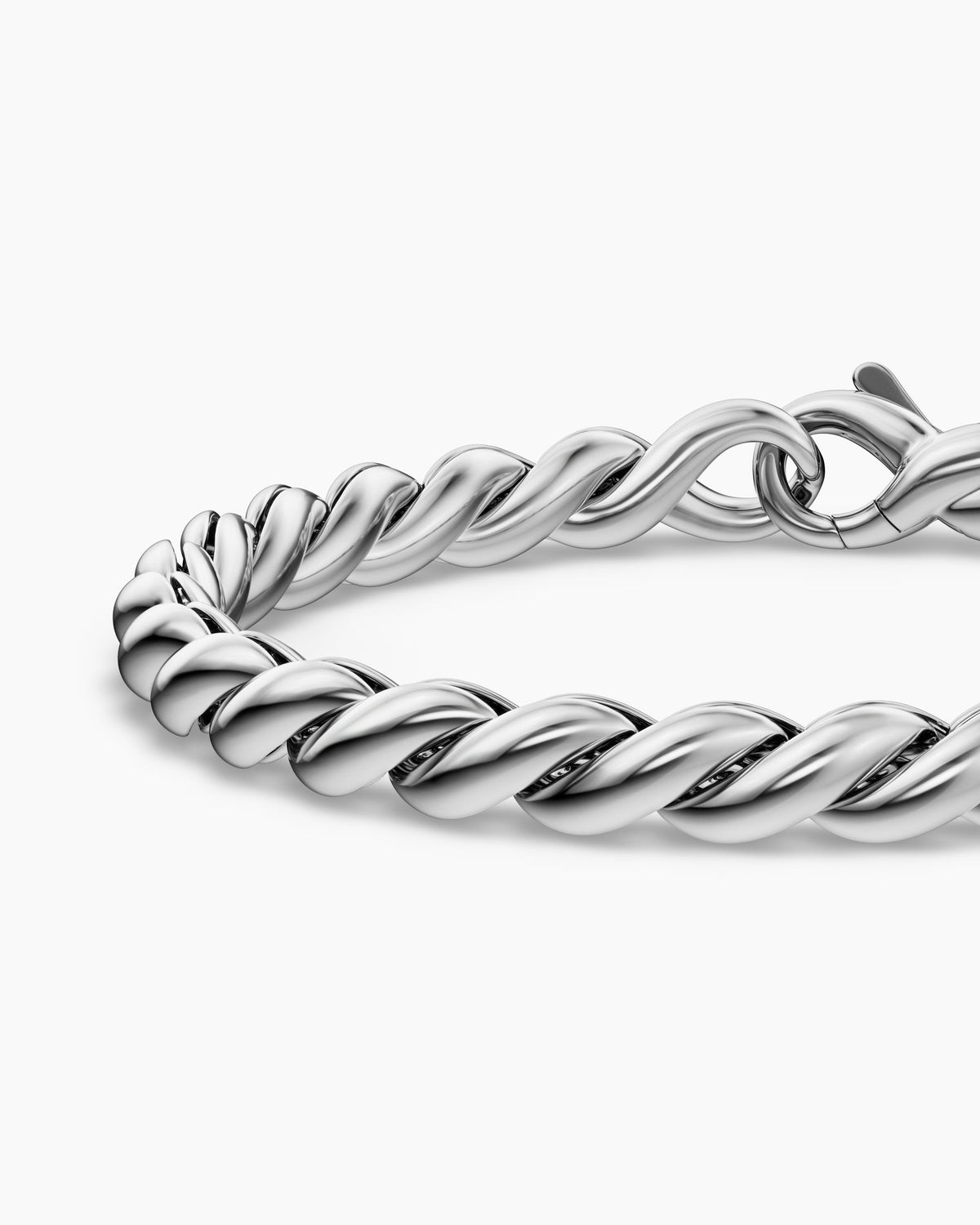 David Yurman Sculpted Cable Chain Bracelet in Sterling Silver, 5.7mm David Yurman Women’s