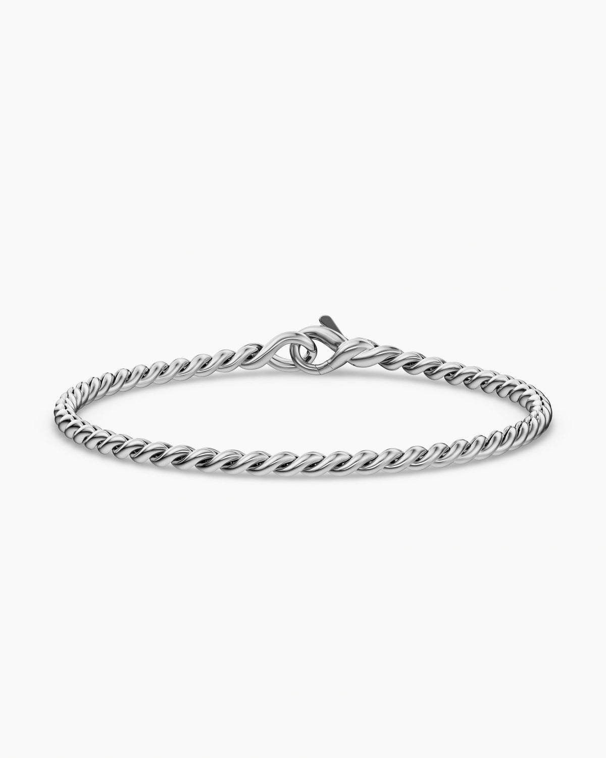 David Yurman Sculpted Cable Chain Bracelet in Sterling Silver, 2.7mm David Yurman Women’s