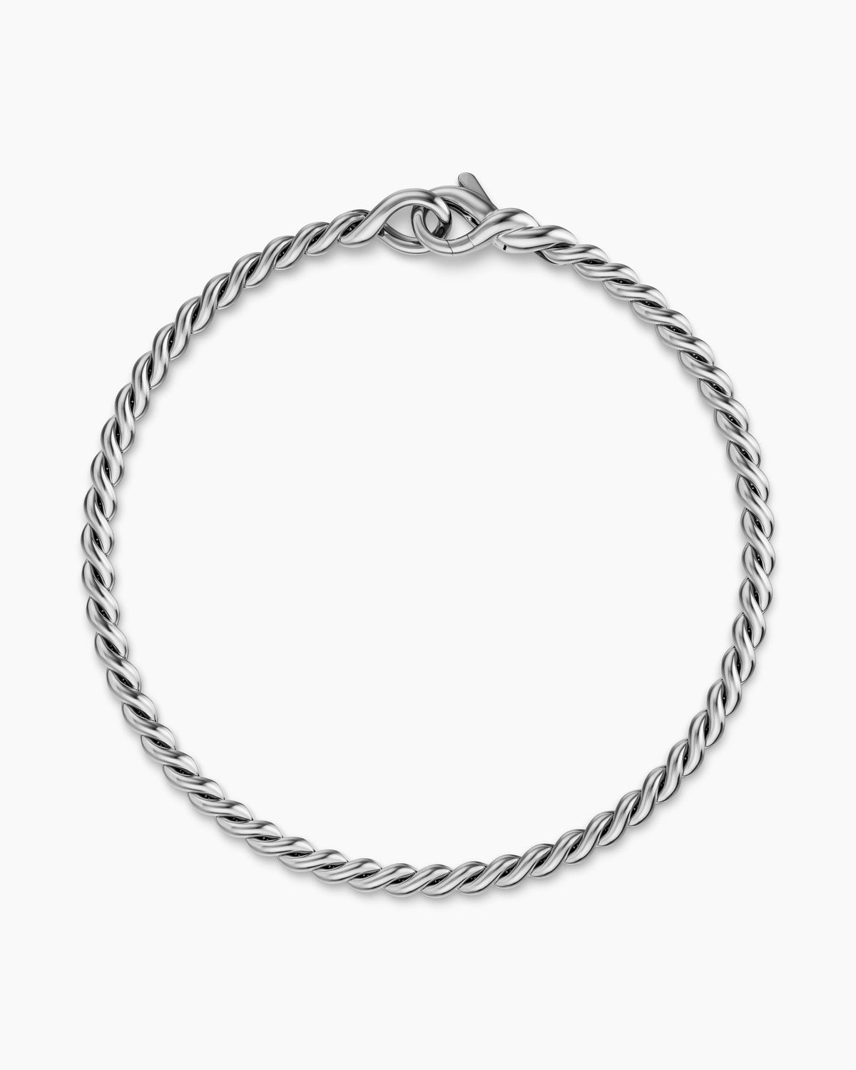 David Yurman Sculpted Cable Chain Bracelet in Sterling Silver, 2.7mm David Yurman Women’s
