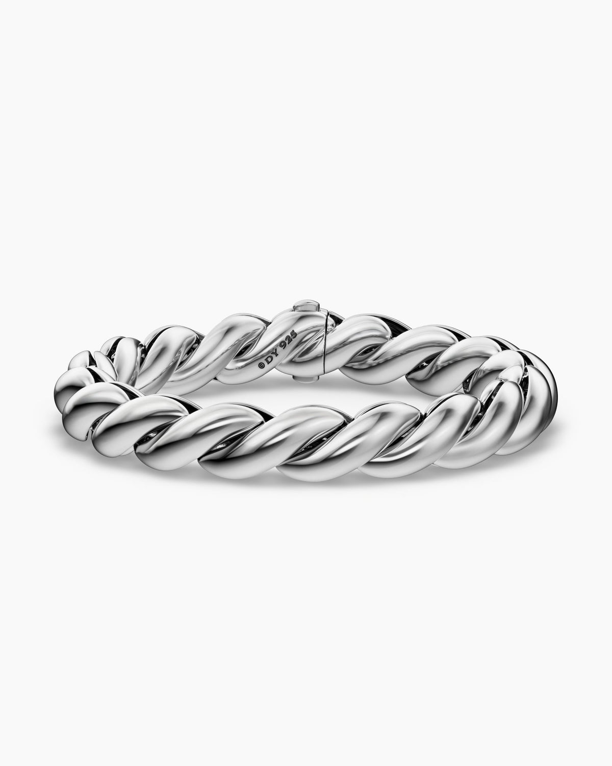 David Yurman Sculpted Cable Chain Bracelet in Sterling Silver, 10mm David Yurman Women’s