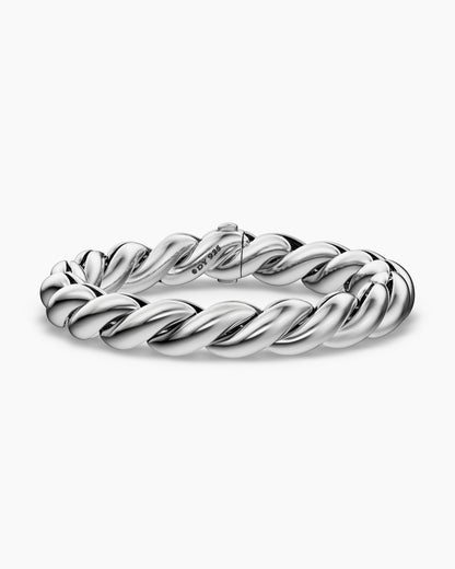 David Yurman Sculpted Cable Chain Bracelet in Sterling Silver, 10mm David Yurman Women’s