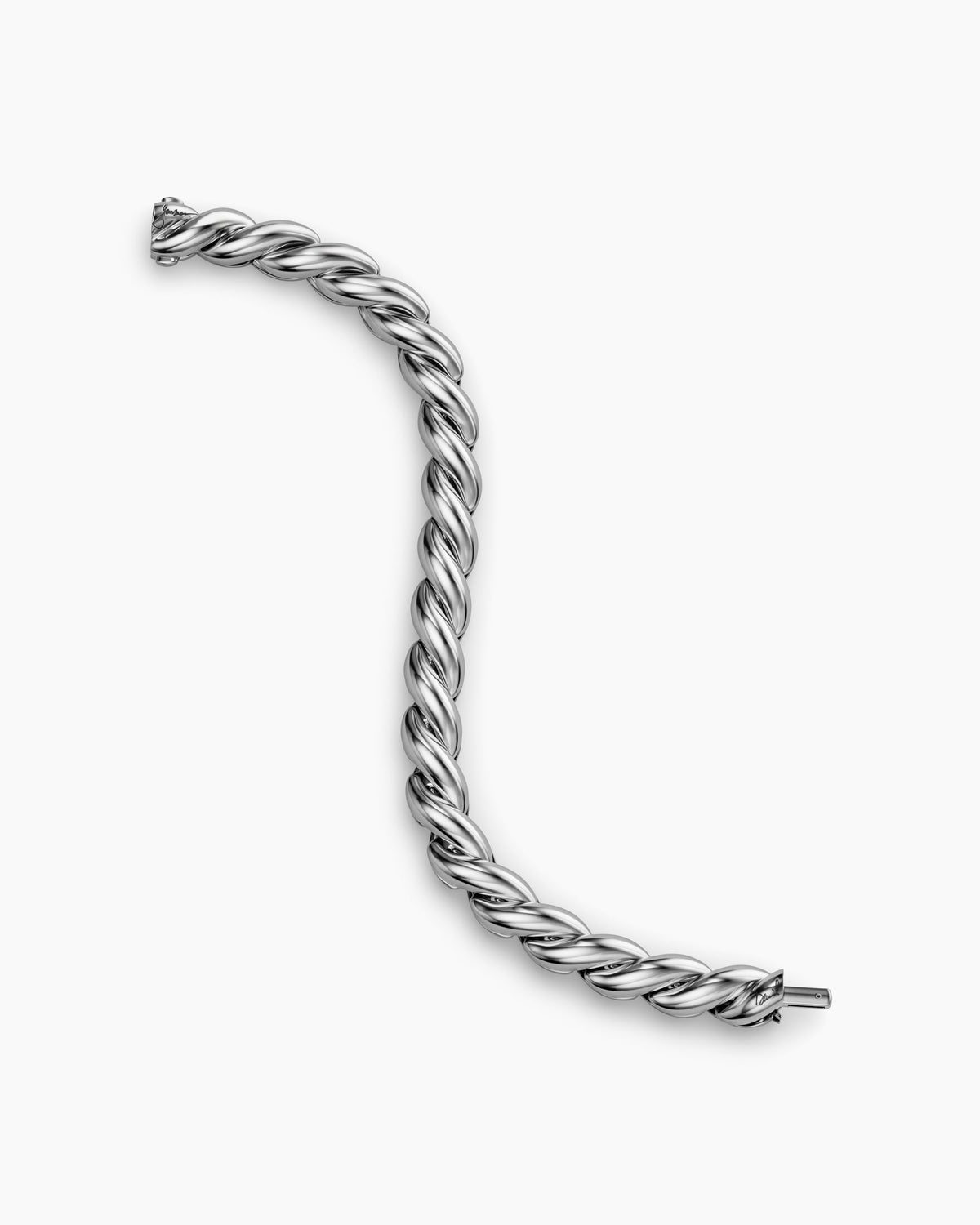 David Yurman Sculpted Cable Chain Bracelet in Sterling Silver, 10mm David Yurman Women’s