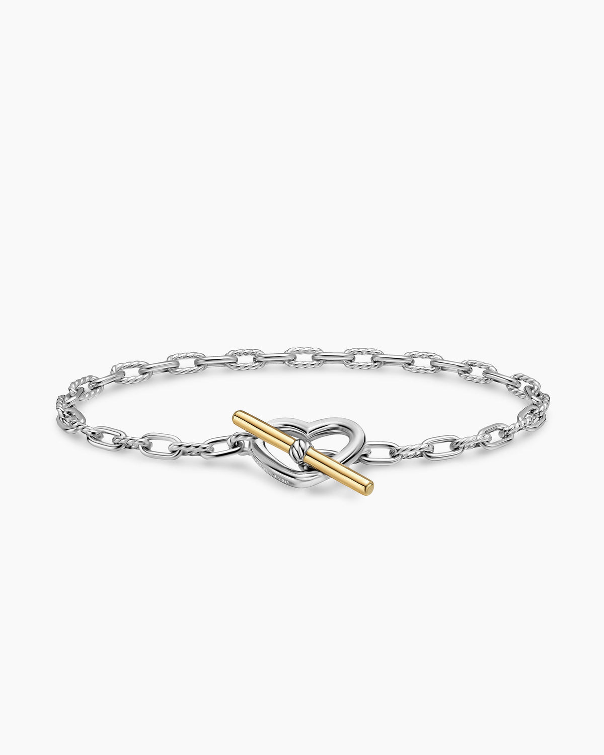 David Yurman DY Madison Heart Toggle Chain Bracelet David Yurman Women’s