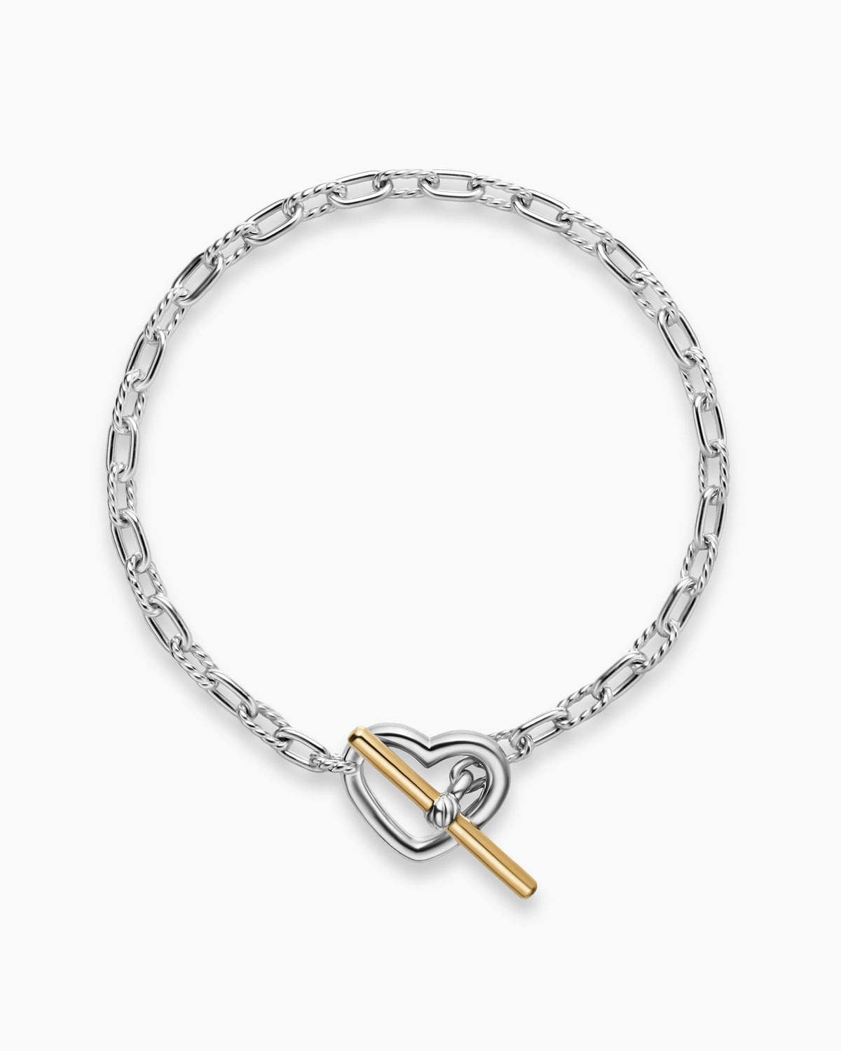 David Yurman DY Madison Heart Toggle Chain Bracelet David Yurman Women’s