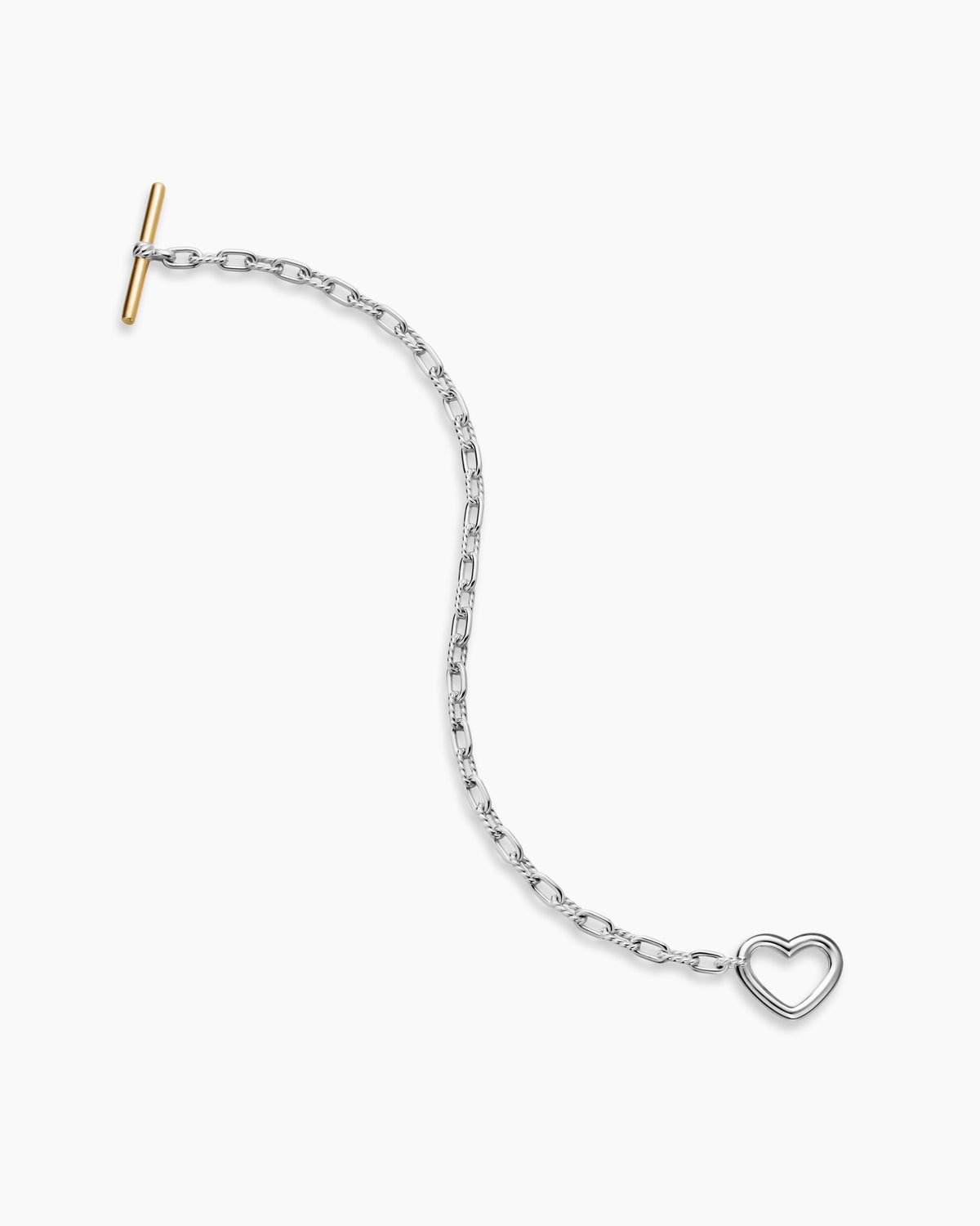 David Yurman DY Madison Heart Toggle Chain Bracelet David Yurman Women’s