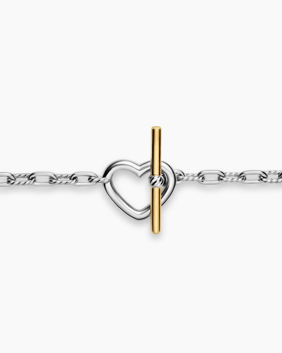 David Yurman DY Madison Heart Toggle Chain Bracelet David Yurman Women’s