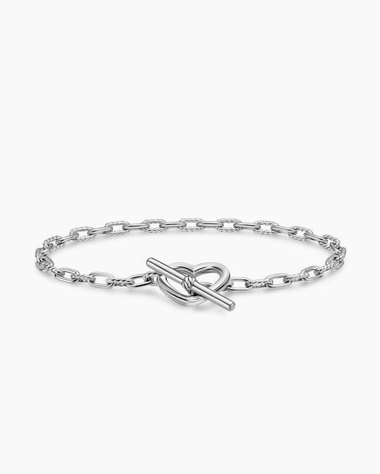 David Yurman DY Madison Heart Toggle Chain Bracelet David Yurman Women’s