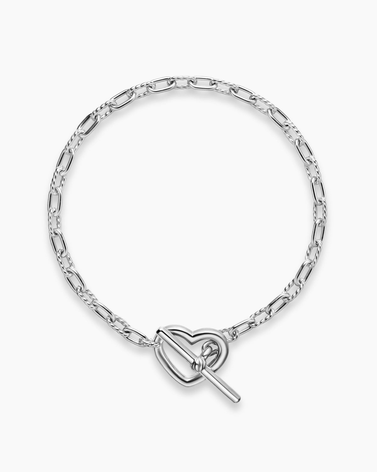David Yurman DY Madison Heart Toggle Chain Bracelet David Yurman Women’s