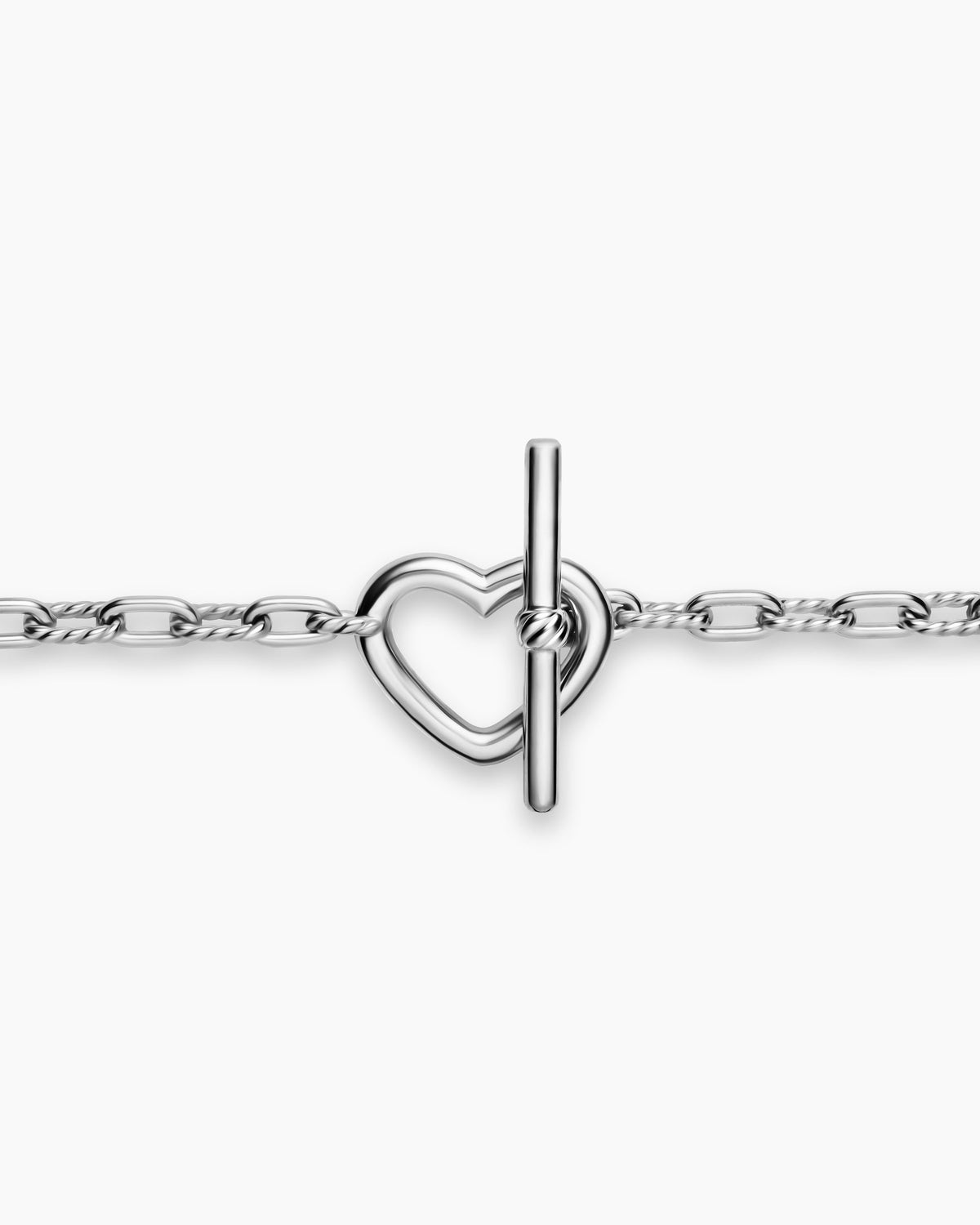 David Yurman DY Madison Heart Toggle Chain Bracelet David Yurman Women’s