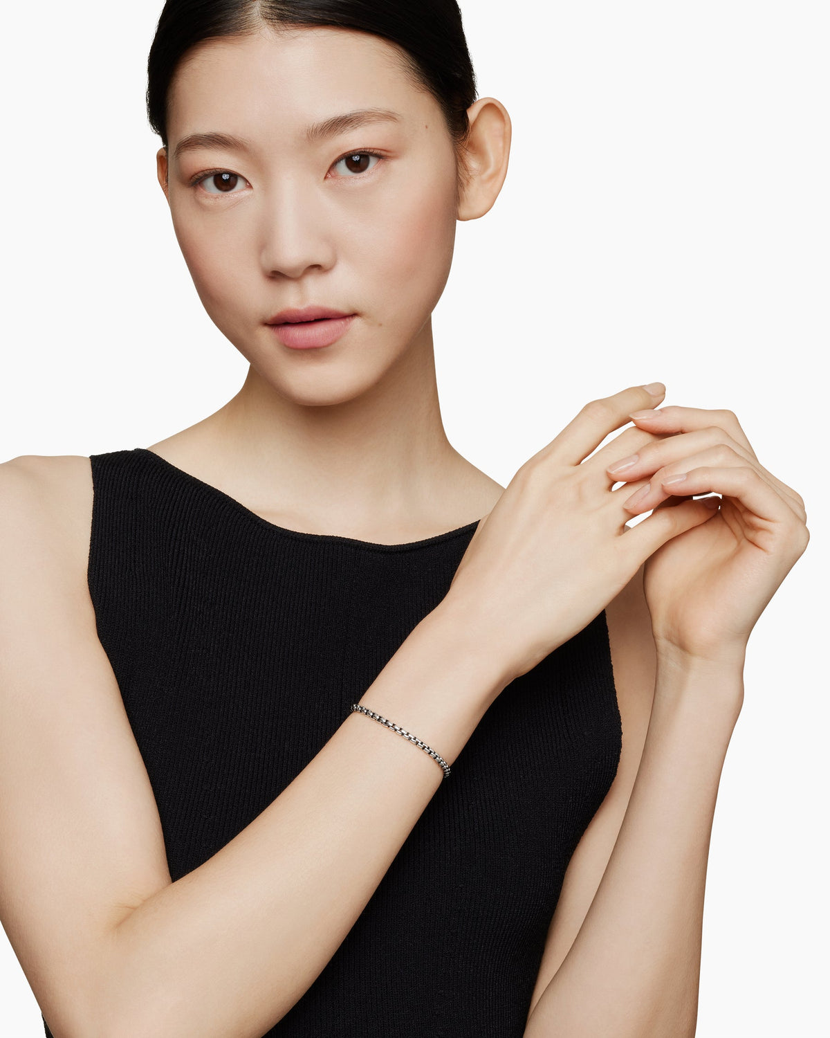 David Yurman DY Bel Aire Box Chain Bracelet David Yurman Women’s