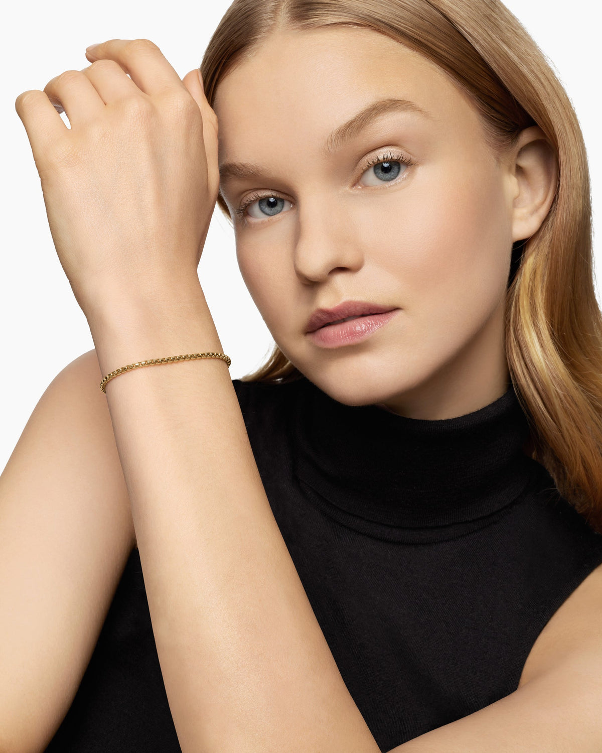 David Yurman DY Bel Aire Box Chain Bracelet David Yurman Women’s