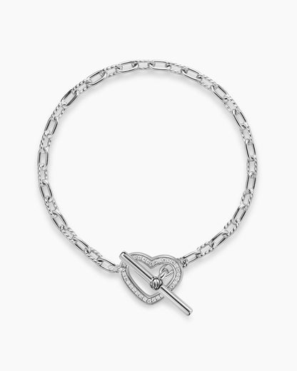 David Yurman DY Madison Heart Toggle Chain Bracelet David Yurman Women’s