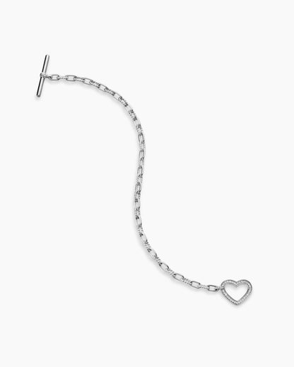 David Yurman DY Madison Heart Toggle Chain Bracelet David Yurman Women’s