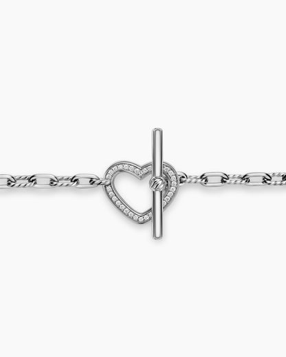 David Yurman DY Madison Heart Toggle Chain Bracelet David Yurman Women’s