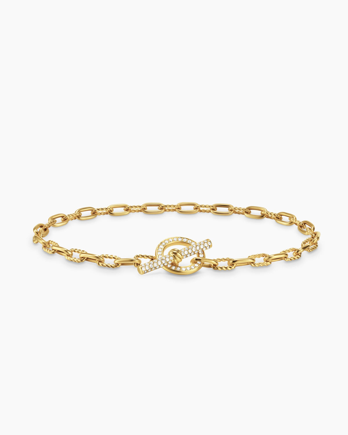 David Yurman DY Madison Pavé Toggle Chain Bracelet David Yurman Women’s
