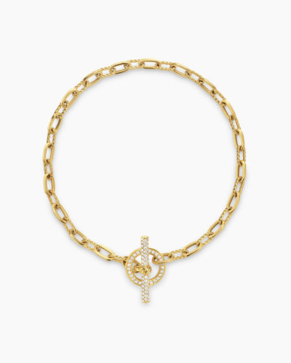 David Yurman DY Madison Pavé Toggle Chain Bracelet David Yurman Women’s
