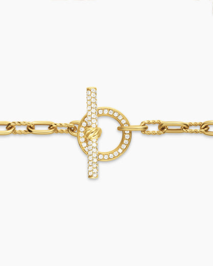 David Yurman DY Madison Pavé Toggle Chain Bracelet David Yurman Women’s