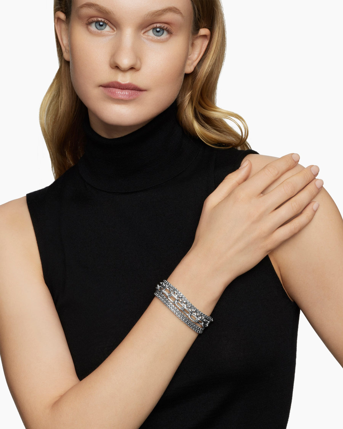 David Yurman Multi Row Chain Bracelet David Yurman Women’s