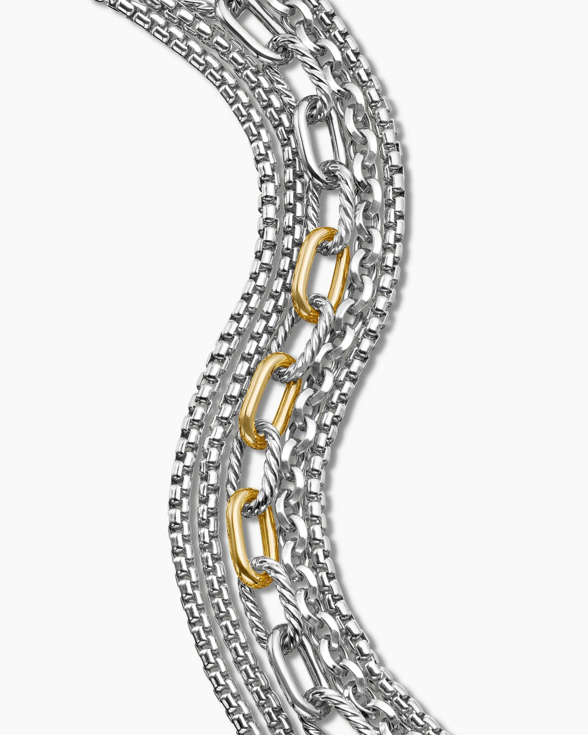 David Yurman Multi Row Chain Bracelet David Yurman Women’s